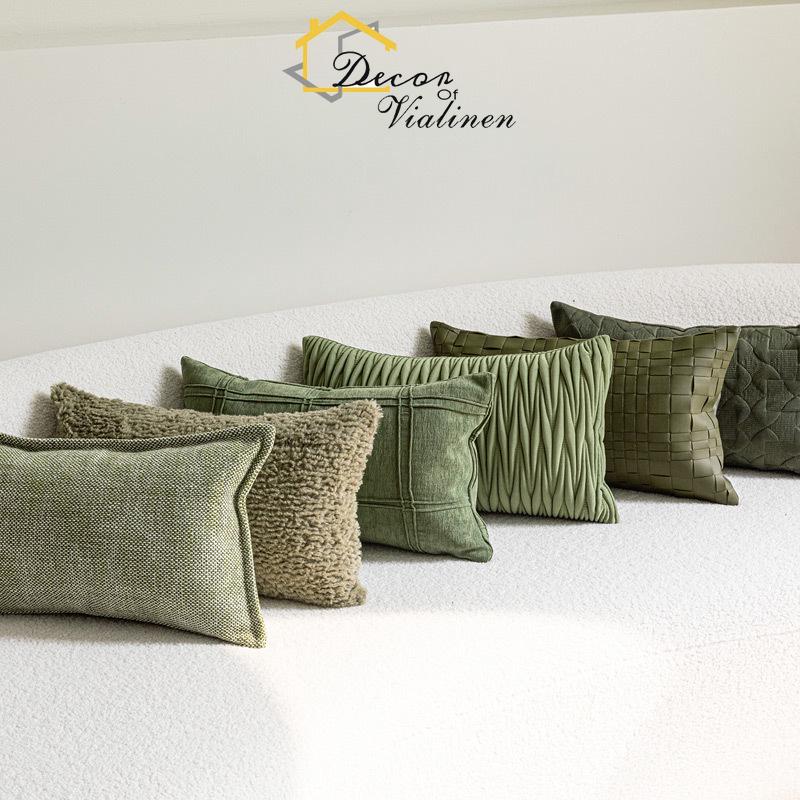 Grünes Taillen kissen, minimal – Velvet Ribbon Roll Bewertung und Preis