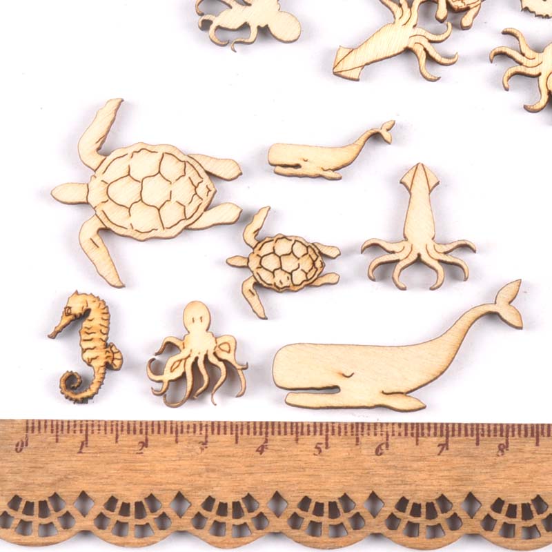 20 Stücke 25-40mm Meeresschild – Embellish Craft Bewertung und Preis