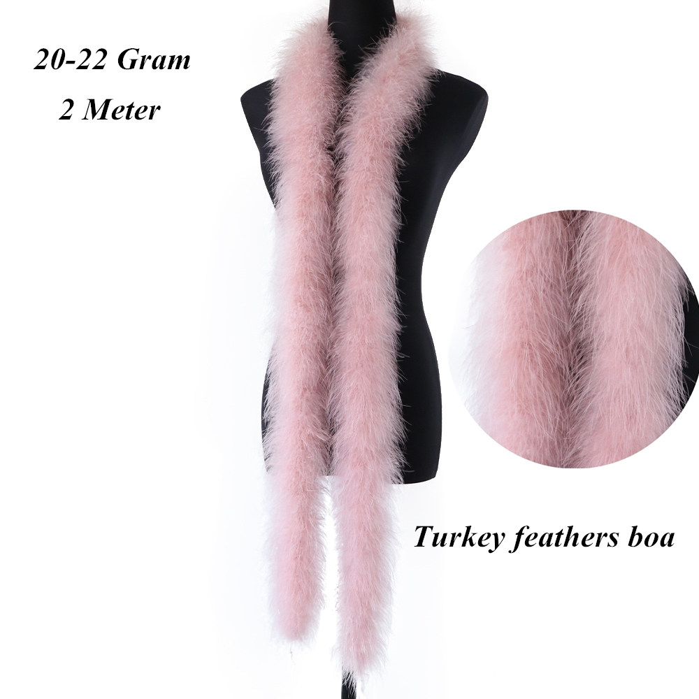 2M 22G 50G Natürliche Truthahn – Feather Trim Marabou Bewertung und Preis