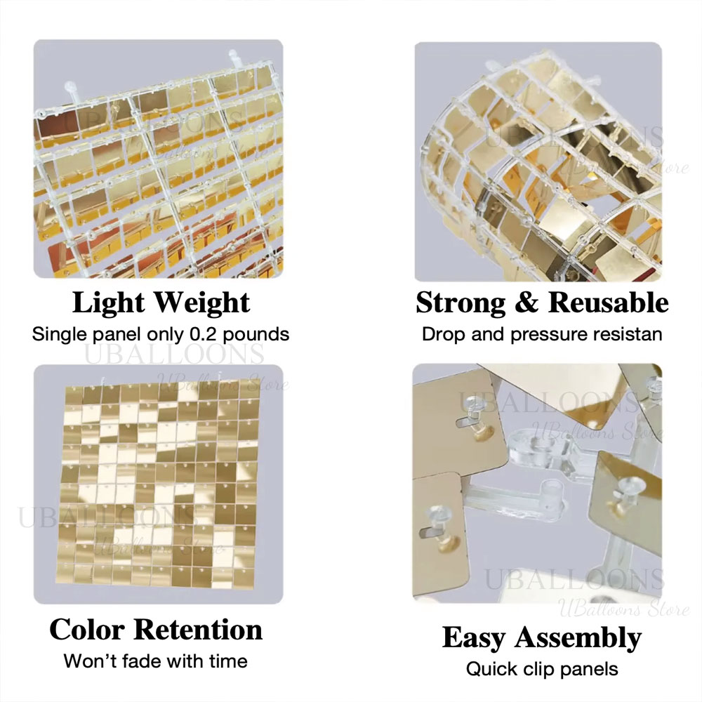 Matte Beige Gold Schimmernde P – Sequin Fabric Panel Bewertung und Preis