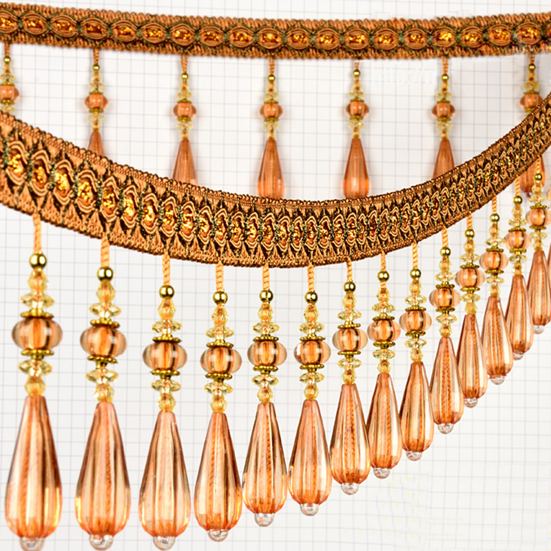 1M Kristall Anhänger Quaste Tr – Beaded Trim Fringe Bewertung und Preis