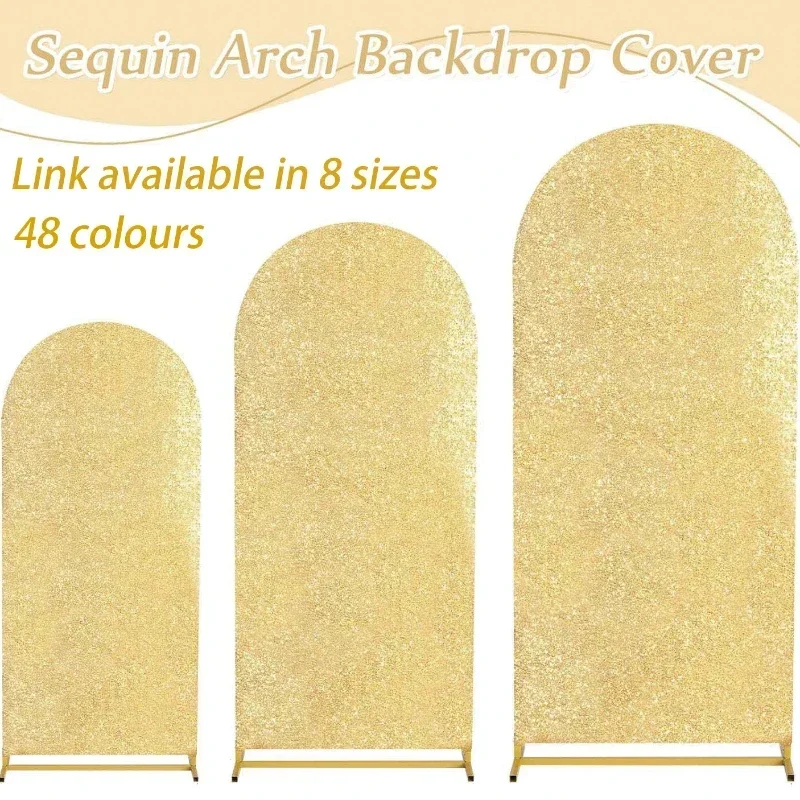 48 Farben 8 Größen Pailletten  – Sequin Fabric Panel Bewertung und Preis