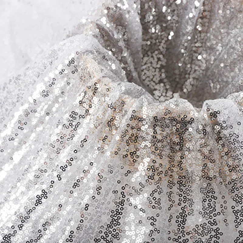 48 Farben 8 Größen Pailletten  – Sequin Fabric Panel Bewertung und Preis